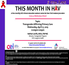 This Month in HIV: Transgender-Affirming Primary Care